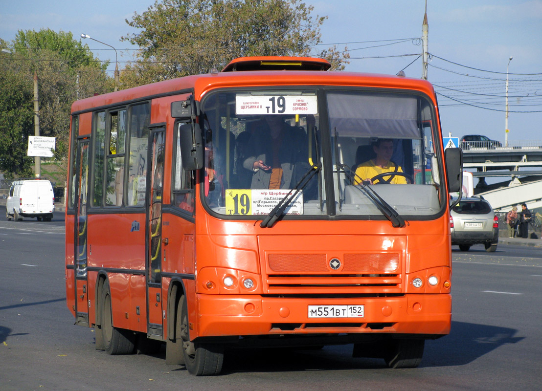 Нижегородская область, ПАЗ-320402-05 № М 551 ВТ 152