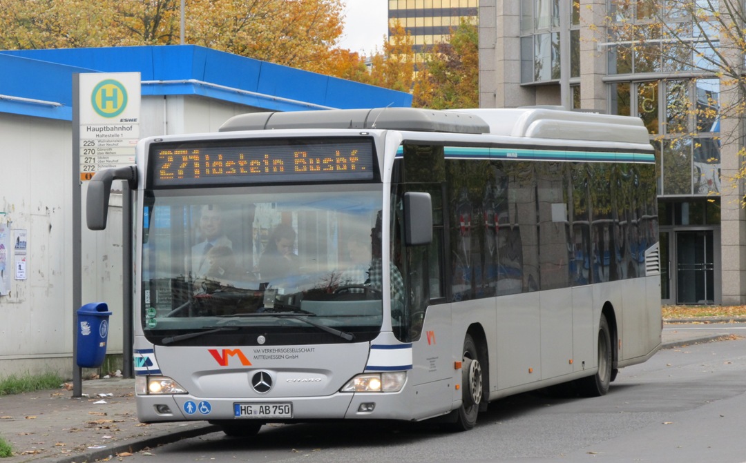 Гессен, Mercedes-Benz O530LEÜ Citaro facelift LE Ü № HG-AB 750