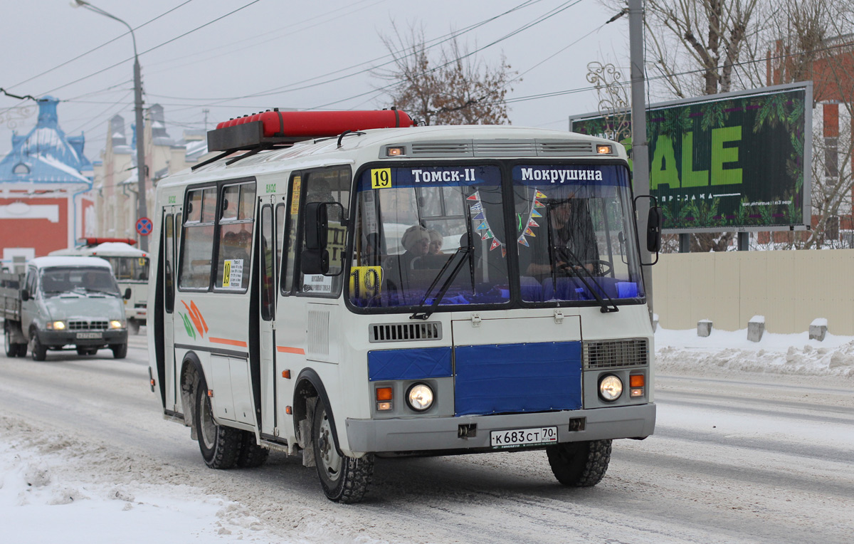 Томская область, ПАЗ-32054 № К 683 СТ 70