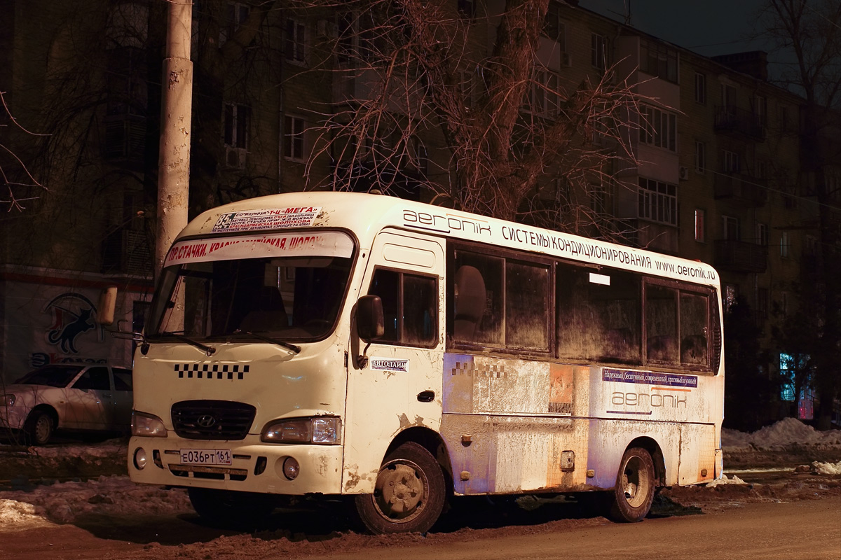 Ростовская область, Hyundai County SWB C08 (РЗГА) № Е 036 РТ 161