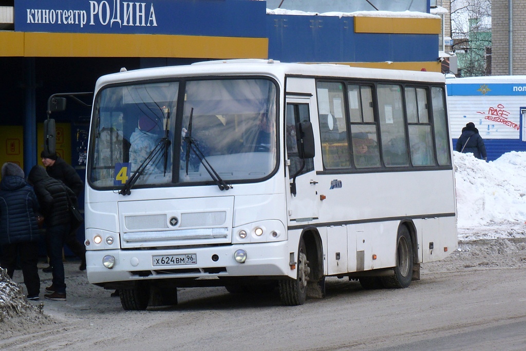 Свердловская область, ПАЗ-320402-05 № Х 624 ВМ 96