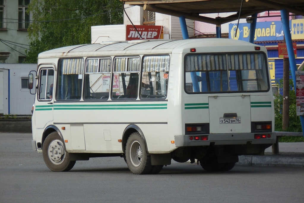 Свердловская область, ПАЗ-32053-07 № Х 542 ВМ 96