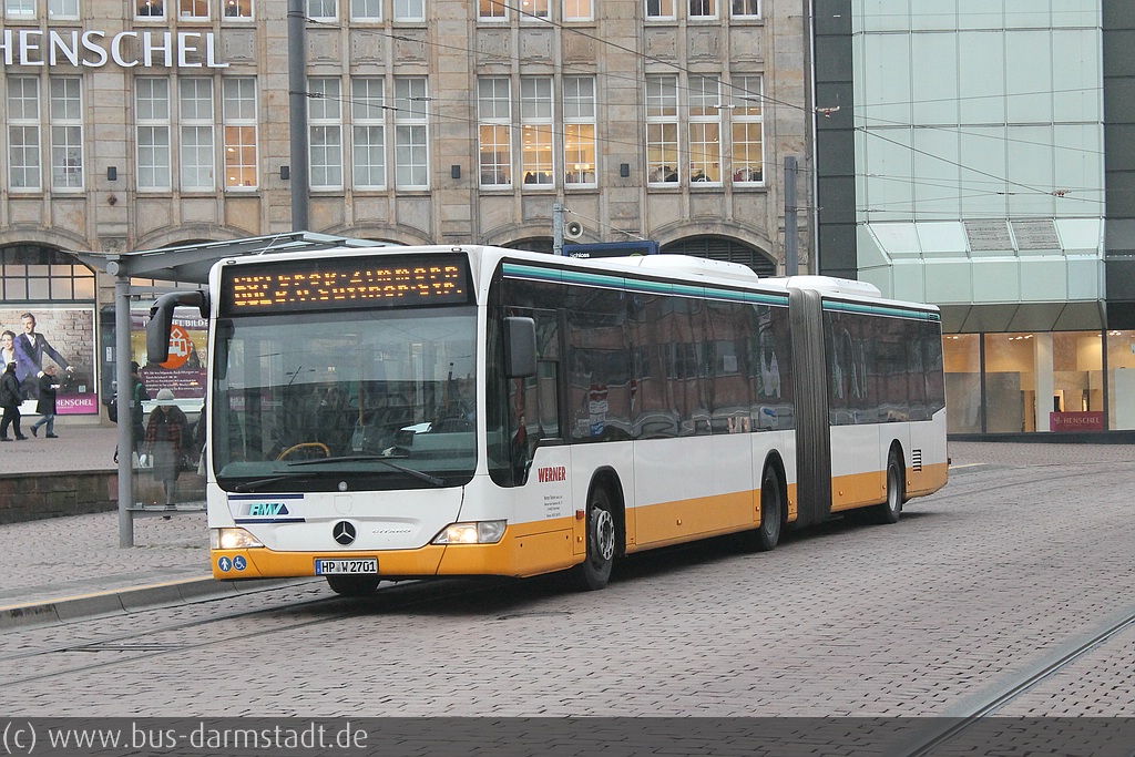 Гессен, Mercedes-Benz O530G Citaro facelift G № 2701