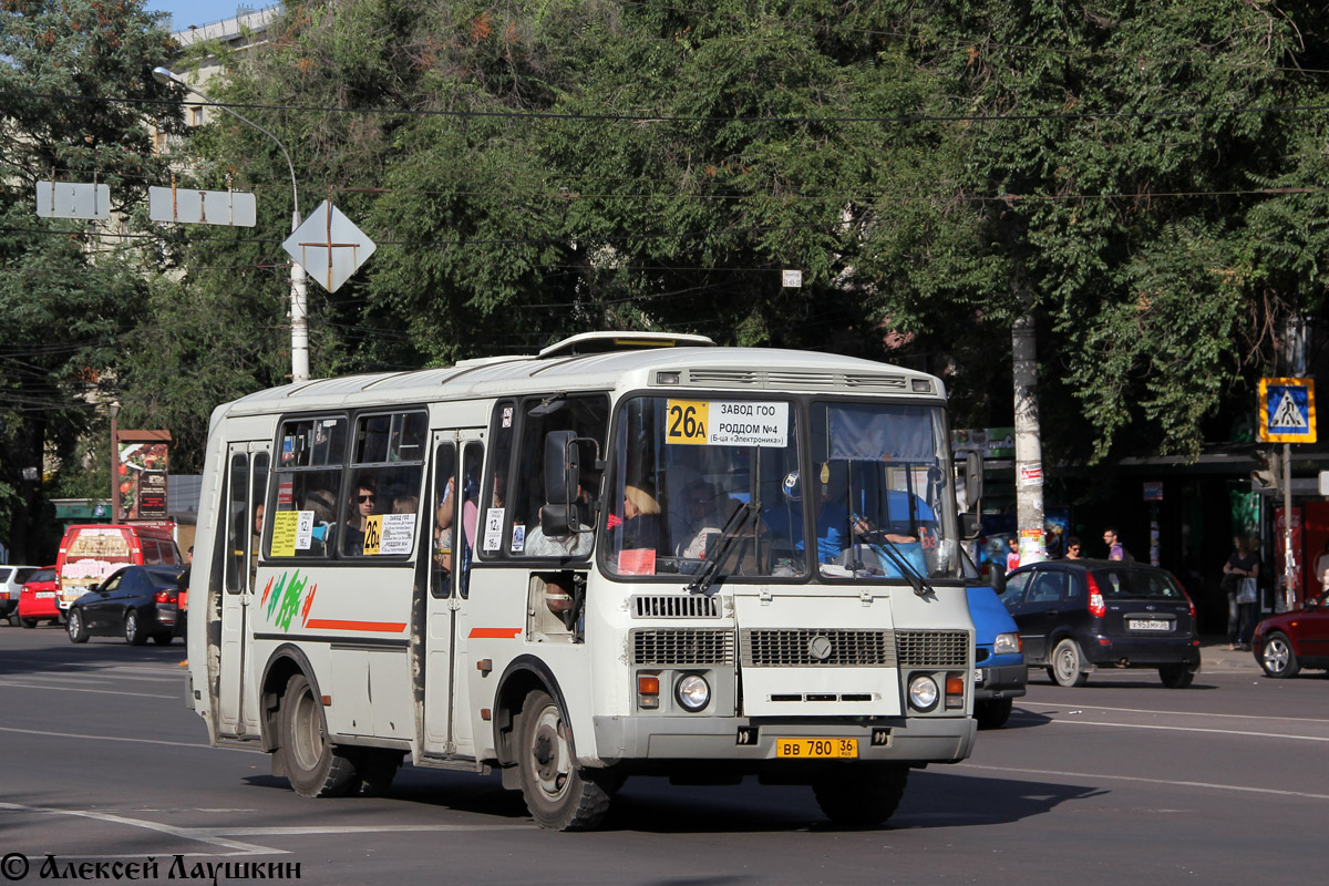 Воронежская область, ПАЗ-32054 № ВВ 780 36