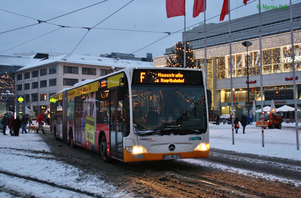 Гессен, Mercedes-Benz O530G Citaro facelift G № 398