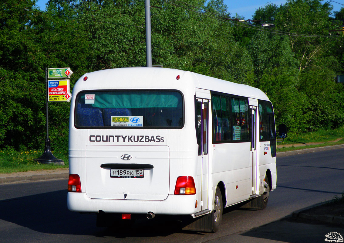 Нижегородская область, Hyundai County Kuzbass № Н 189 ВК 152