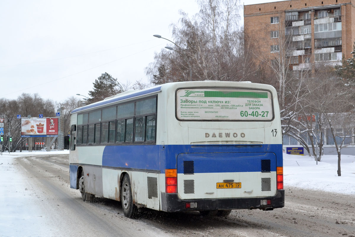 Тюменская область, Daewoo BS106 Royal City (Busan) № АН 475 72