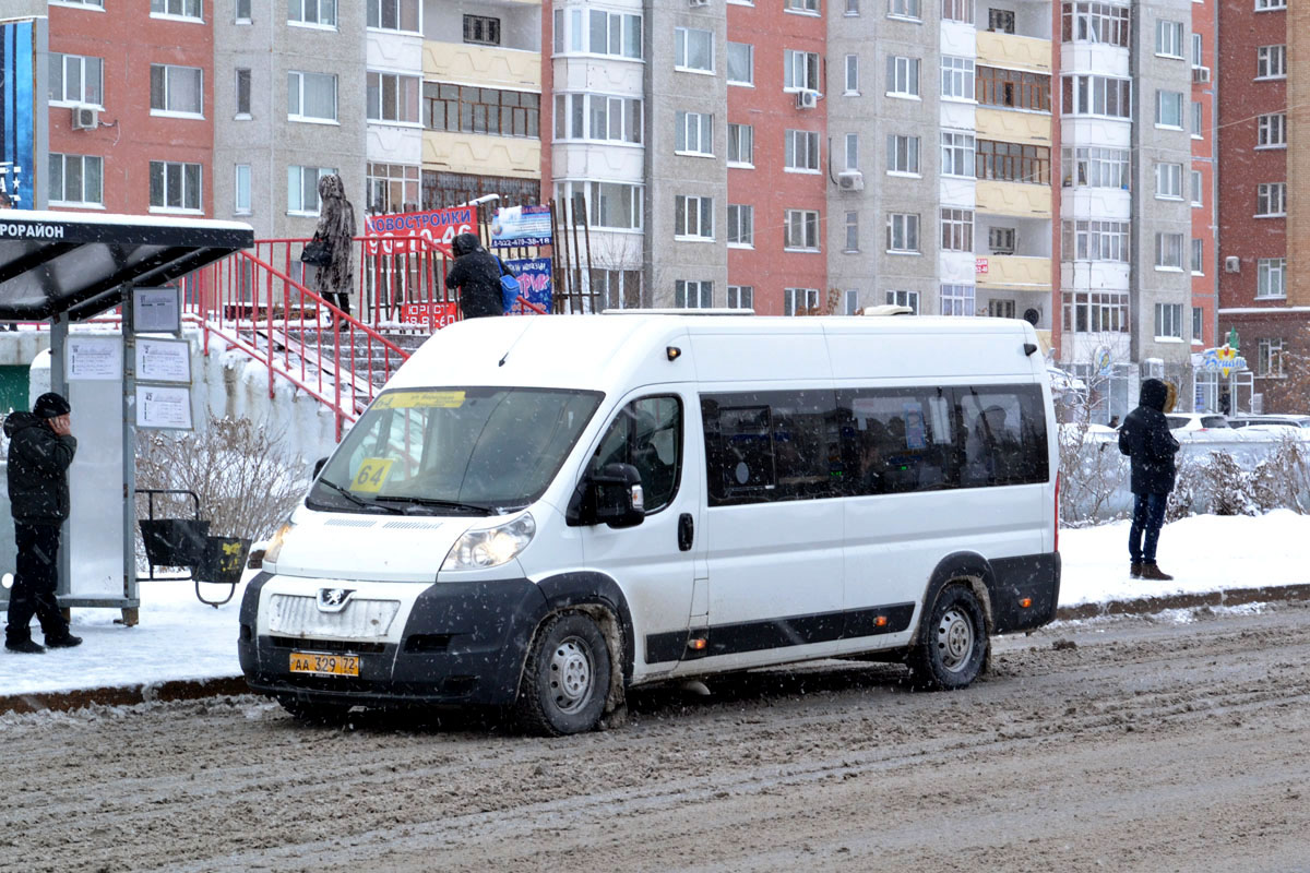 Тюменская область, Нижегородец-2227SK (Peugeot Boxer) № АА 329 72