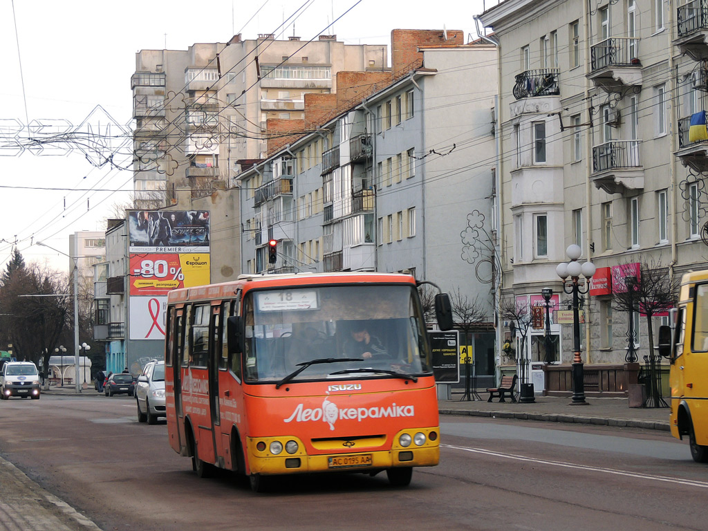 Волынская область, Богдан А09202 № AC 0195 AA