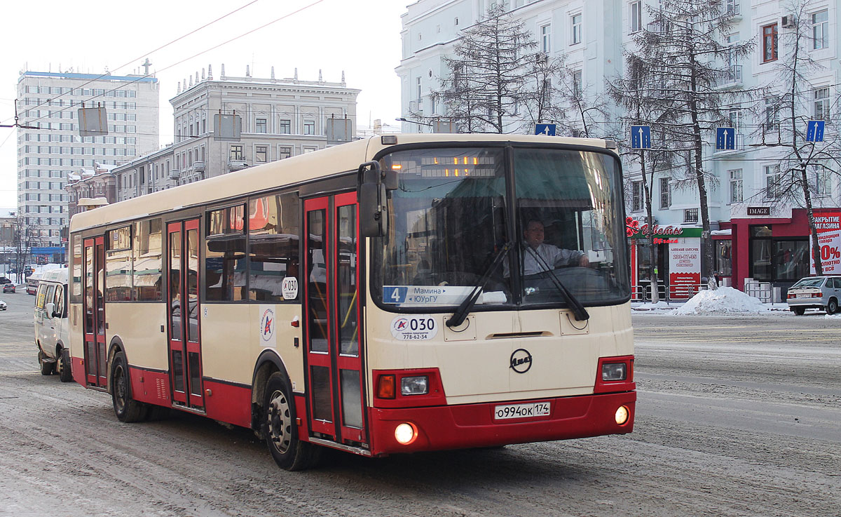 Челябинская область, ЛиАЗ-5256.53 № 030