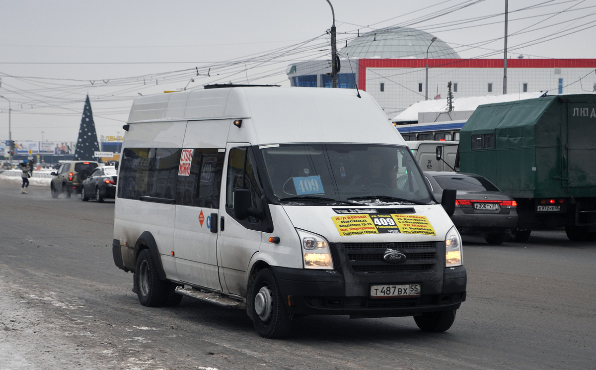 Омская область, Sollers Bus B-CF (Ford Transit) № Т 487 ВХ 55