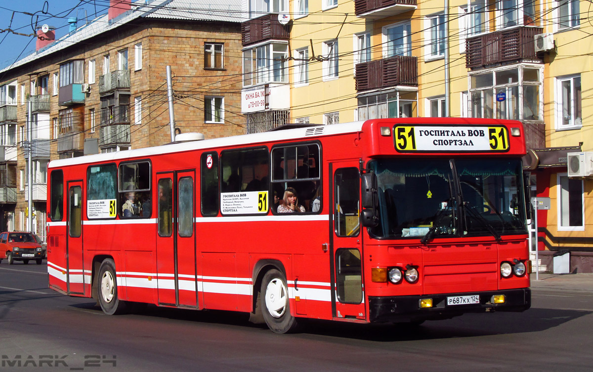 Красноярский край, Scania CN113CLB № Р 687 КХ 124