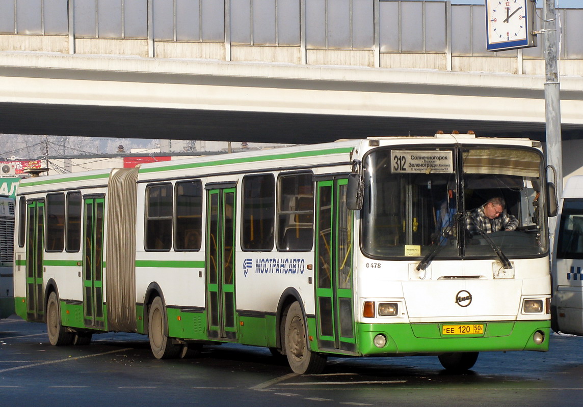 Московская область, ЛиАЗ-6212.01 № 0478