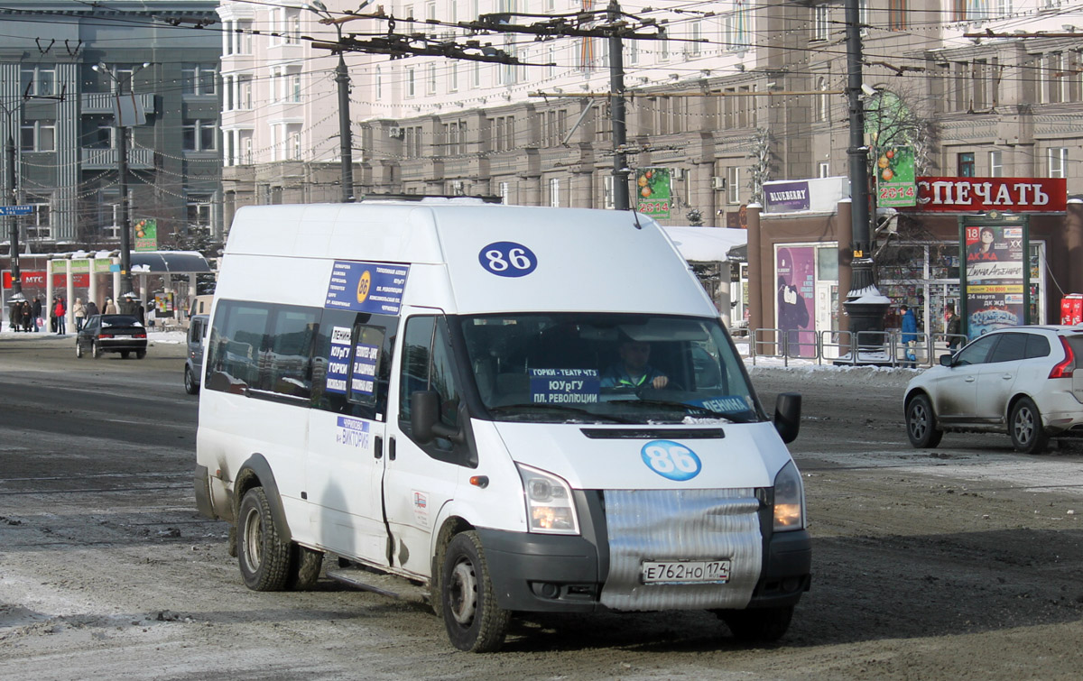 Челябинская область, Нижегородец-222702 (Ford Transit) № Е 762 НО 174