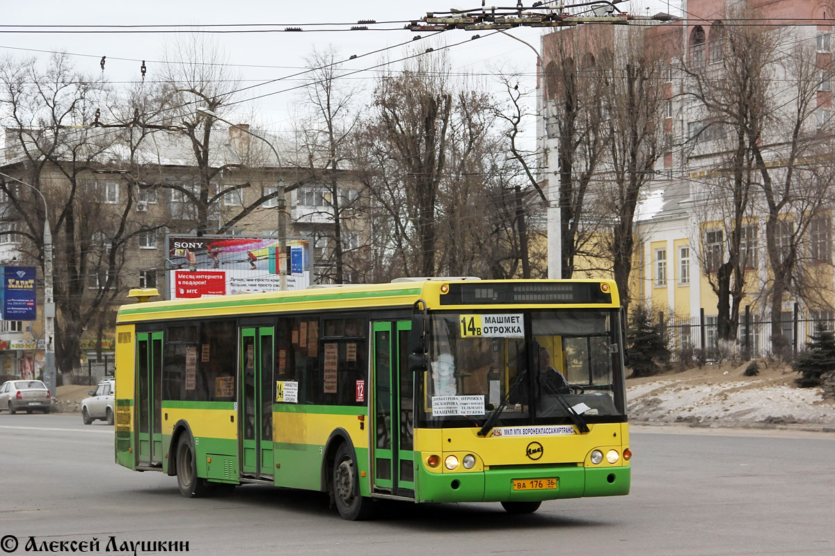 Воронежская область, ЛиАЗ-5292.00 № ВА 176 36