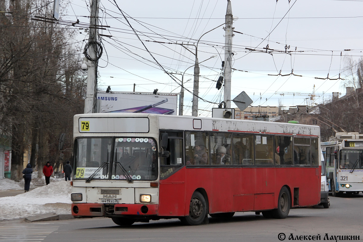 Воронежская область, MAN 791 SL202 № М 419 ХО 36