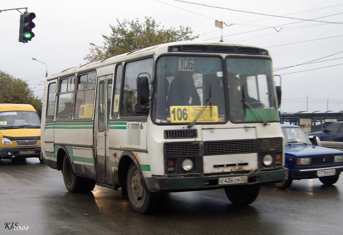 Нижегородская область, ПАЗ-3205-110 № С 436 СМ 52