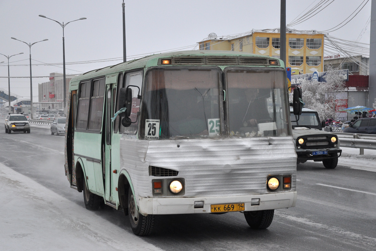 Саха (Якутия), ПАЗ-32054 № КК 669 14