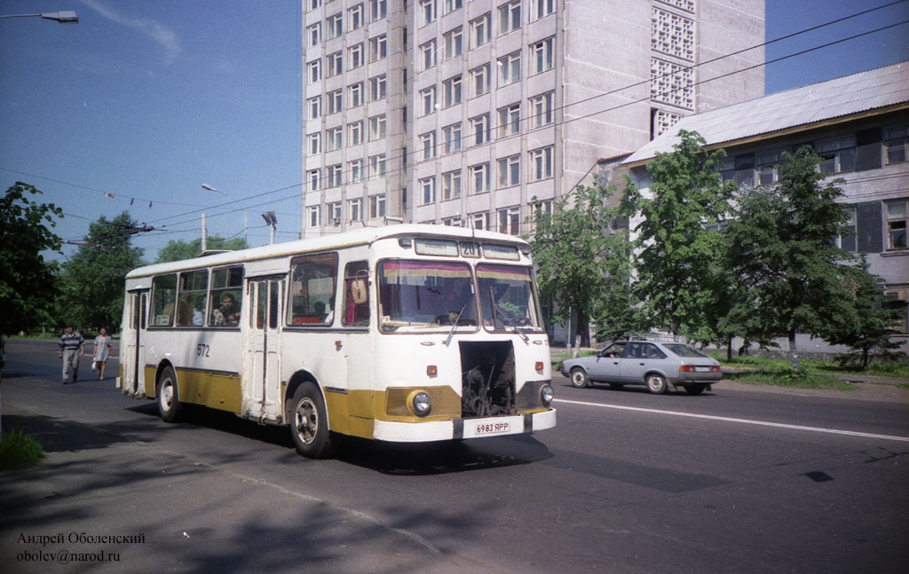 Ярославская область, ЛиАЗ-677МБ № 572