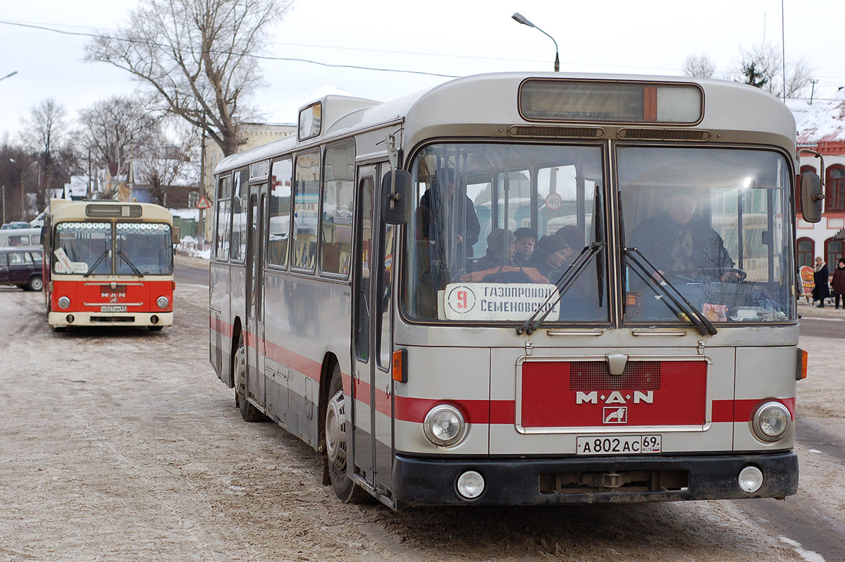 Tverská oblast, MAN 192 SL200 č. А 802 АС 69