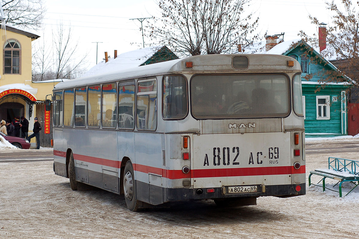 Тверская область, MAN 192 SL200 № А 802 АС 69