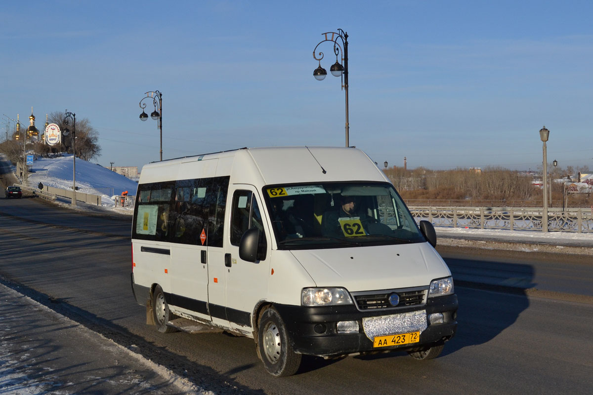 Тюменская область, FIAT Ducato 244 CSMMC-RLL, -RTL № АА 423 72