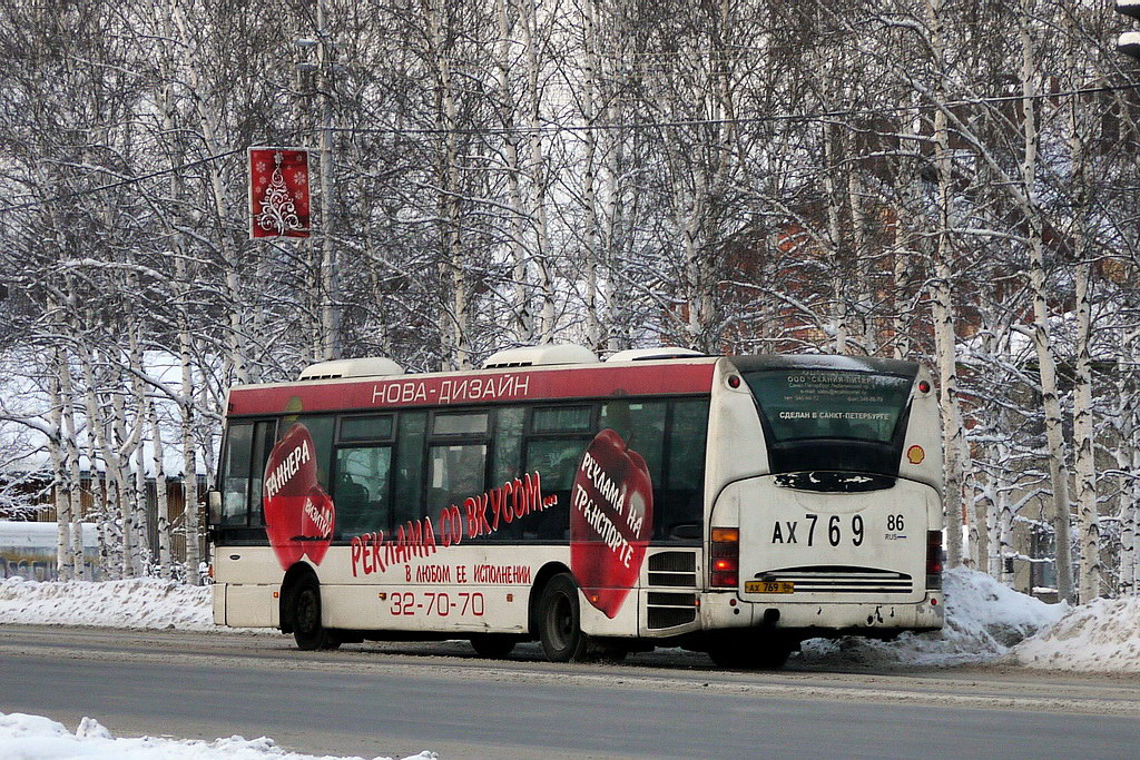 Khanty-Mansi AO, Scania OmniLink I (Scania-St.Petersburg) # АХ 769 86