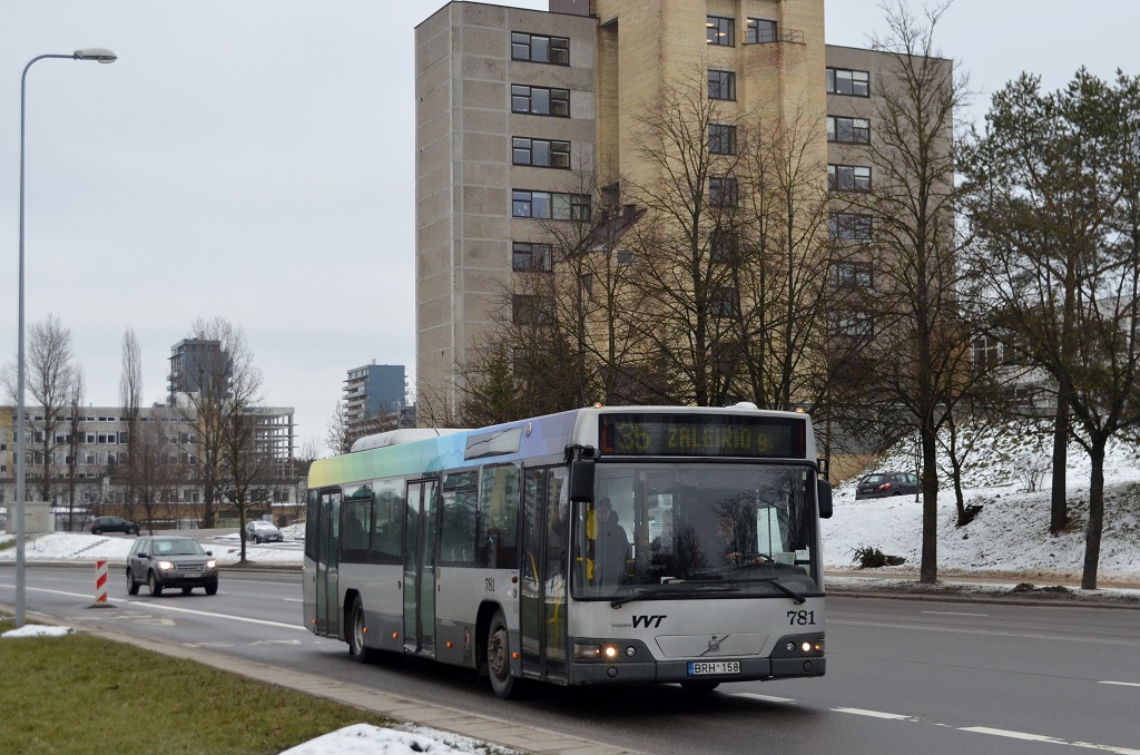 Литва, Volvo 7700 № 781