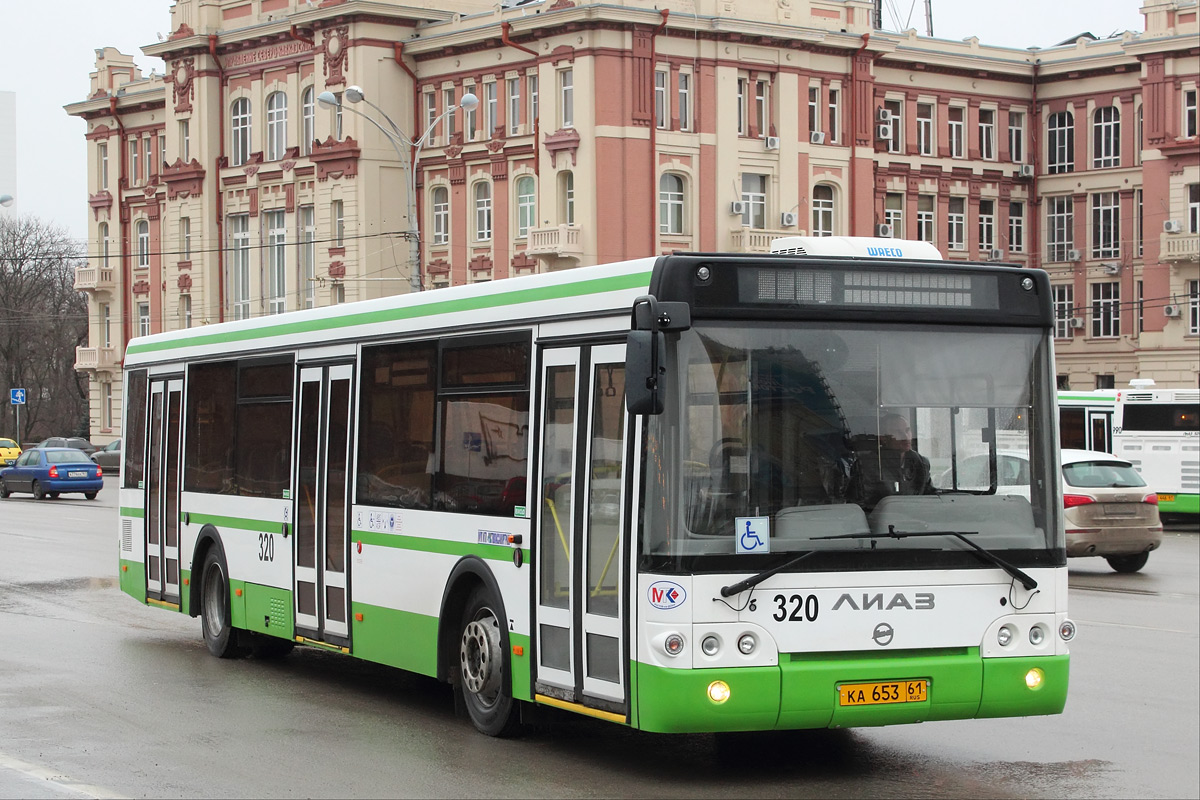 Rostov region, LiAZ-5292.60 № 320; Rostov region — Presentation of the new LiAZ-5292.60 buses