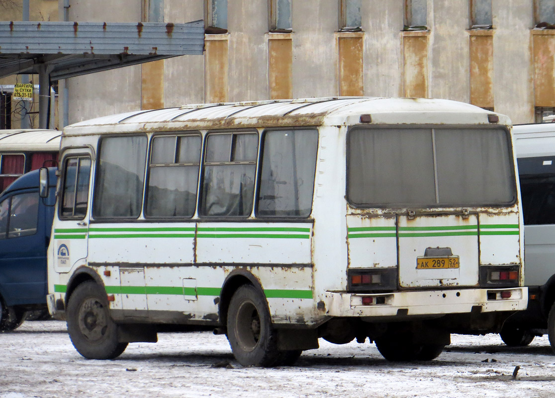 Нижегородская область, ПАЗ-32053-07 № АК 289 52