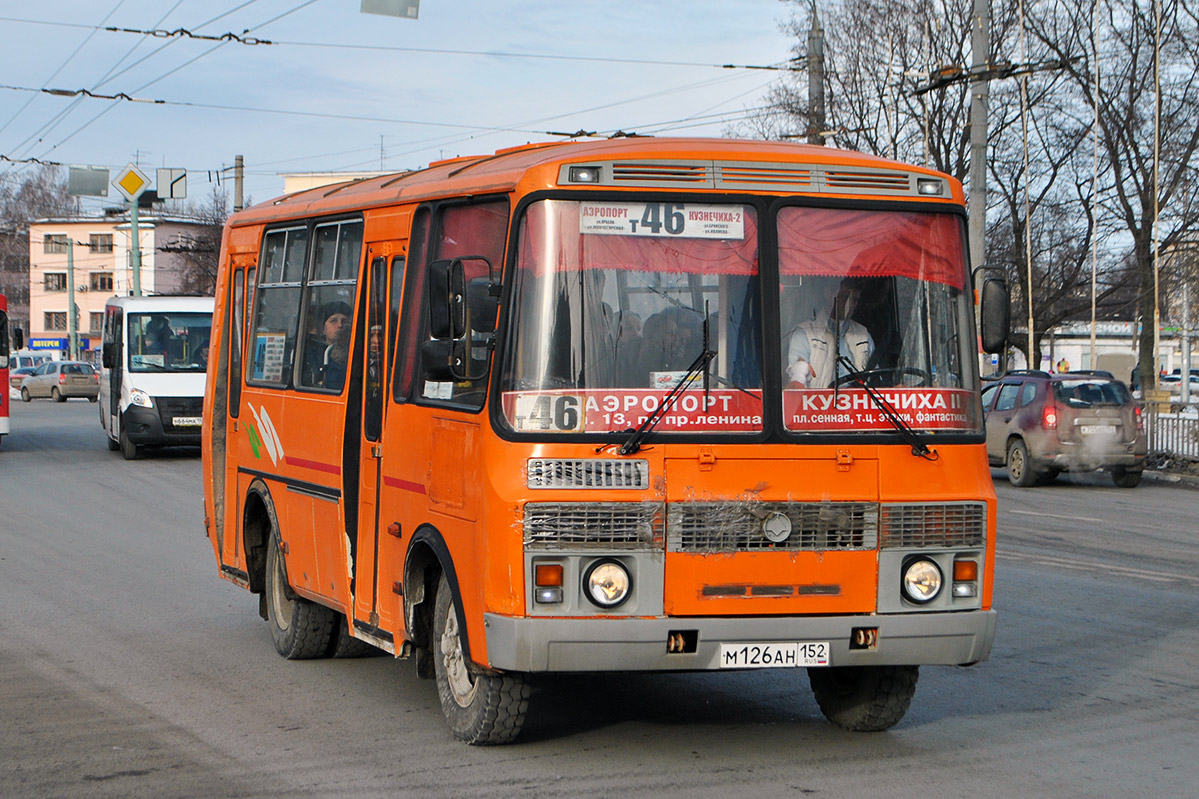 Нижегородская область, ПАЗ-32054 № М 126 АН 152