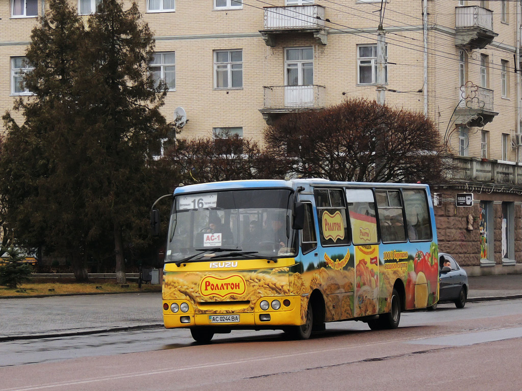 Волынская область, Богдан А09302 № AC 0244 BA