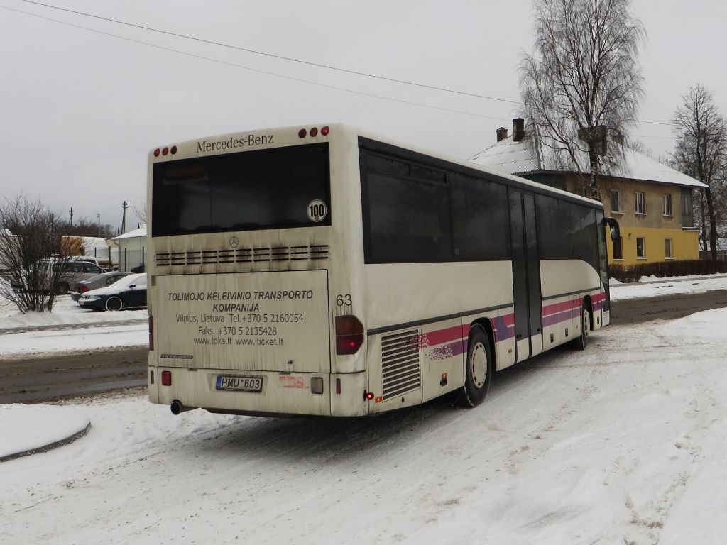 Литва, Mercedes-Benz O550 Integro № 63