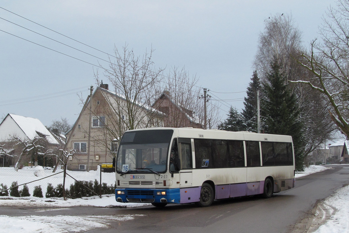 Литва, Den Oudsten B89 № 742