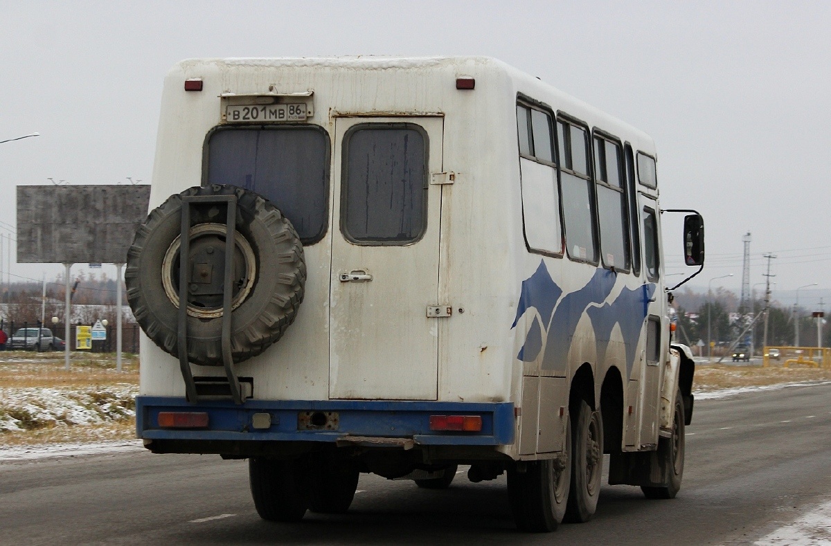 Ханты-Мансийский АО, КАвЗ-422992 № В 201 МВ 86