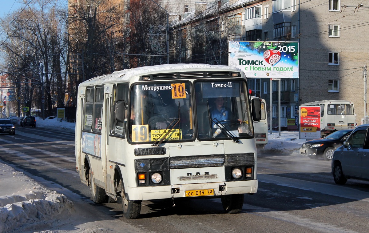 Томская область, ПАЗ-32054 № СС 019 70