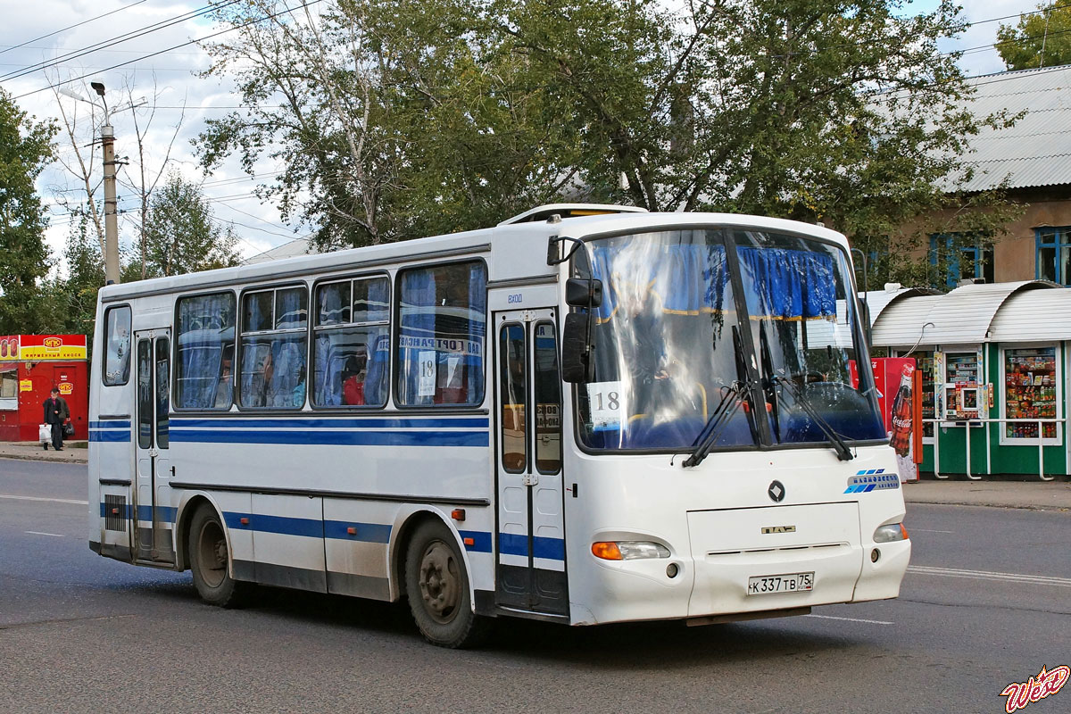 Забайкальский край, ПАЗ-4230-03 № К 337 ТВ 75