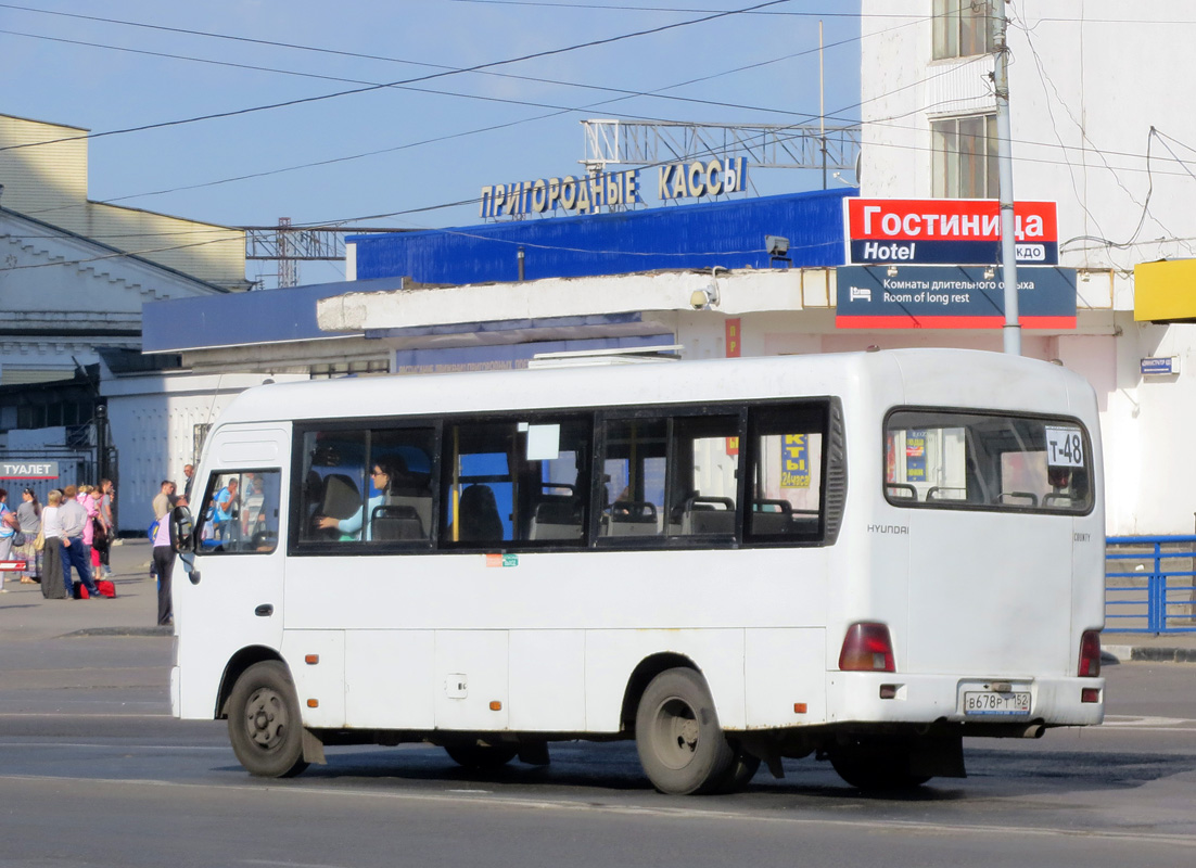 Нижегородская область, Hyundai County LWB (ТагАЗ) № В 678 РТ 152