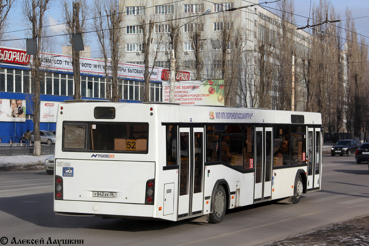 Воронежская область, МАЗ-103.469 № У 843 ХК 36