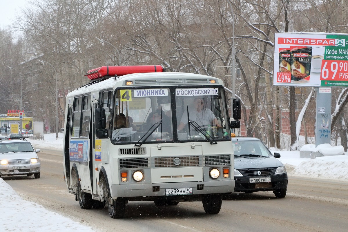 Томская область, ПАЗ-32054 № К 239 НЕ 70