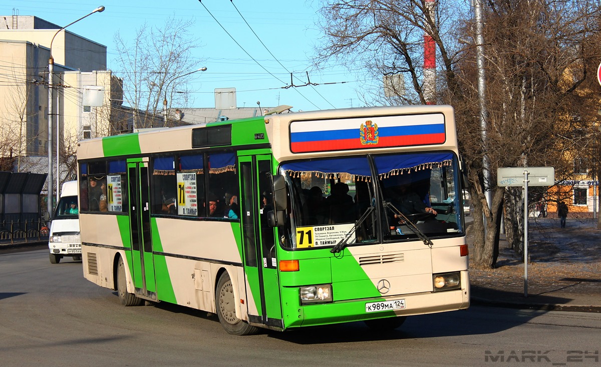 Красноярский край, Mercedes-Benz O405 № К 989 МА 124