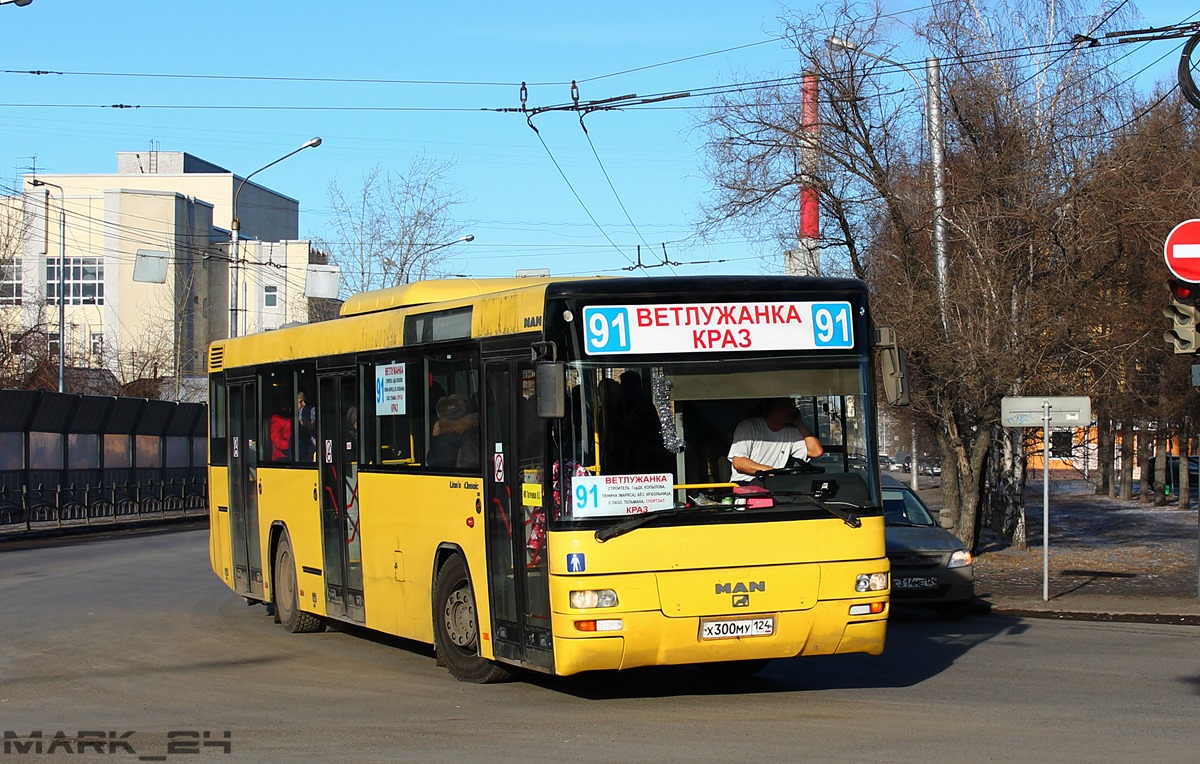 Красноярский край, MAN A74 Lion's Classic SL283 № Х 300 МУ 124