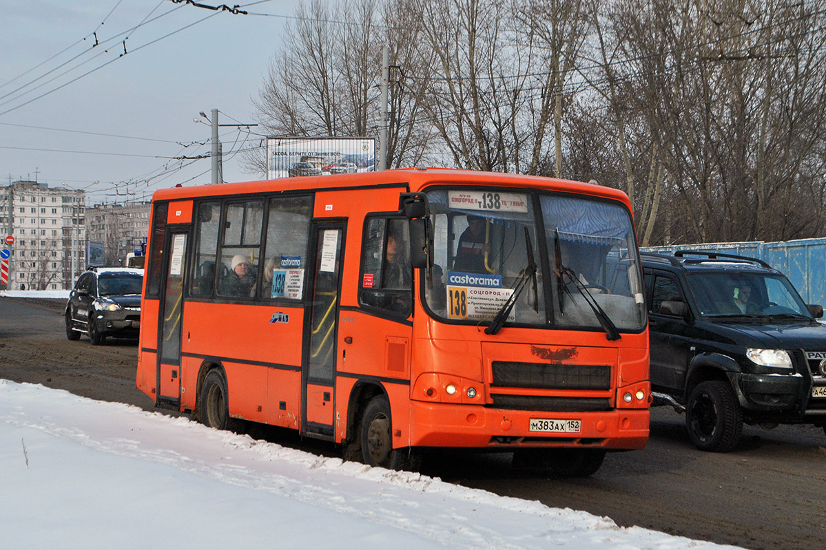 Нижегородская область, ПАЗ-320402-05 № М 383 АХ 152