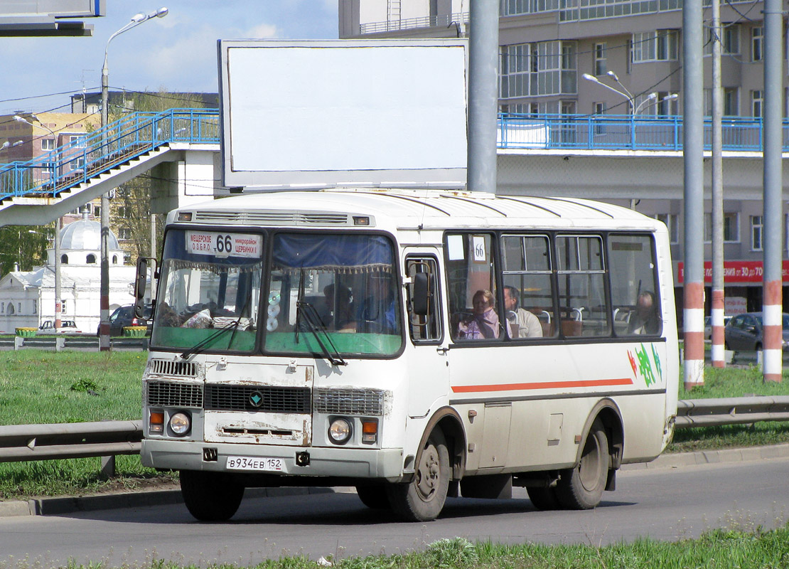 Нижегородская область, ПАЗ-32054 № В 934 ЕВ 152