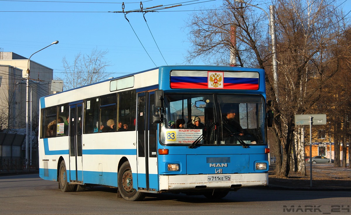 Красноярский край, MAN 791 SL202 № У 711 КЕ 124