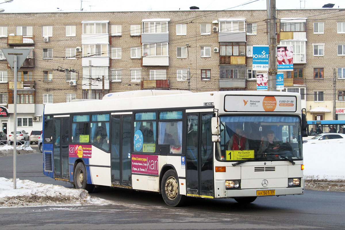 Пермский край, Mercedes-Benz O405N2 № АУ 501 59