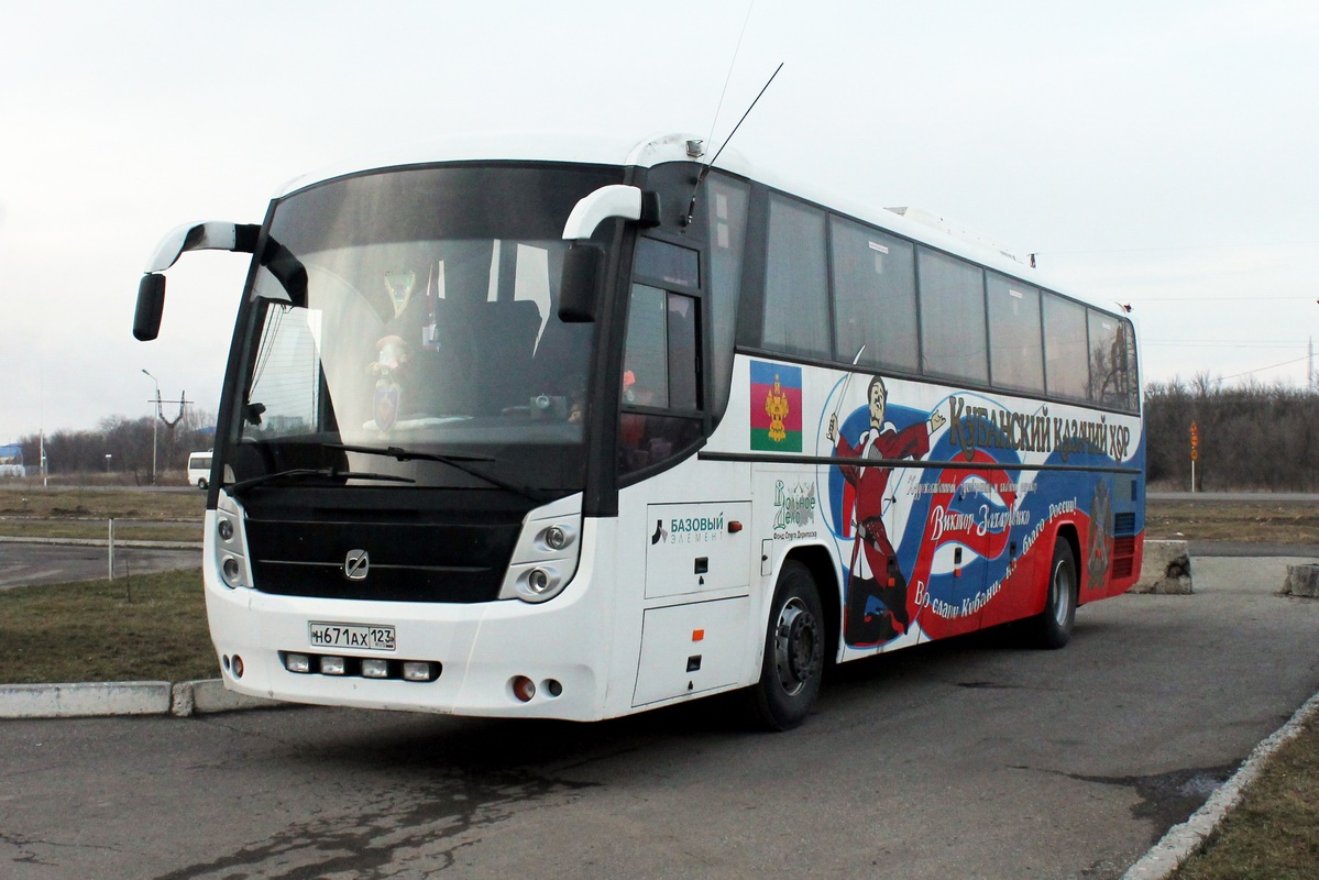 Краснодарский край, ГолАЗ-529114-1x № Н 671 АХ 123