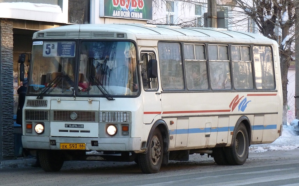 Свердловская область, ПАЗ-4234 № ЕК 593 66