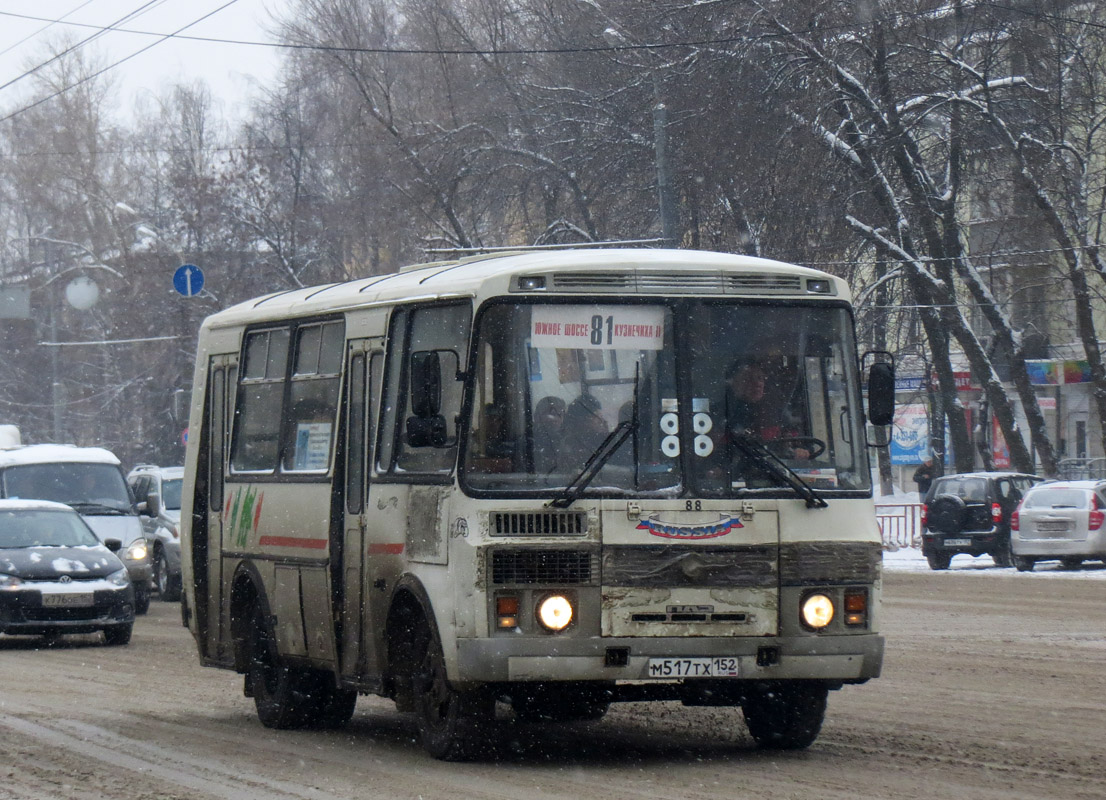 Nizhegorodskaya region, PAZ-32054 č. М 517 ТХ 152