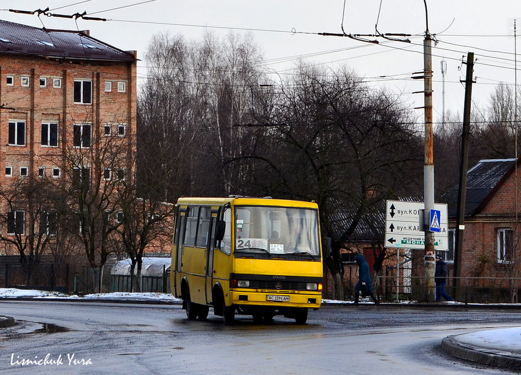 Volinskaya region, BAZ-A079.14 "Prolisok" Nr. AC 2394 AM